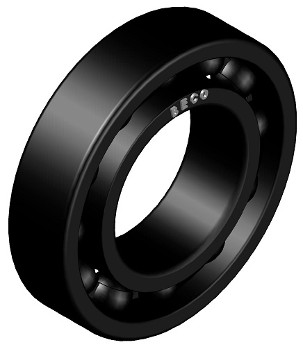 Ball bearings for high temperature (BECO) BECO 6207-BHTS 330C 35×72×17 mm